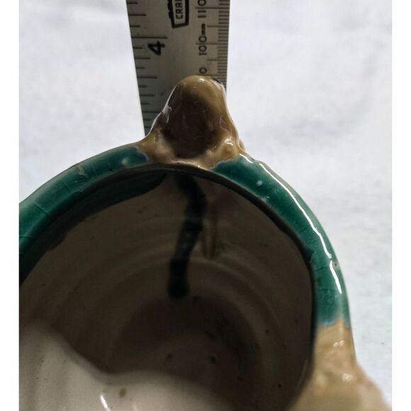 Frog Planter Whimsical Ceramic Flower Pot Succulent Holder Home Decor - Picture 7 of 8